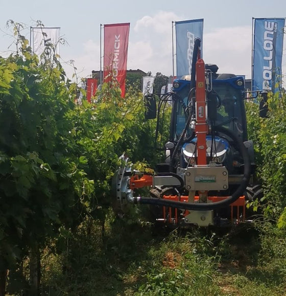 Rinieri Ghibli bladverwijderaar aan het werk in de praktijk
