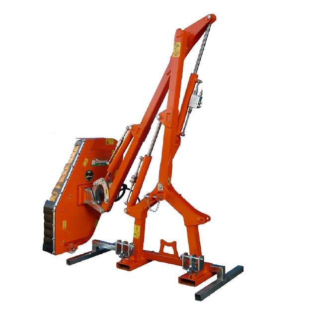 Rinieri BRM-C hydraulische heggenschaar met mulchdek