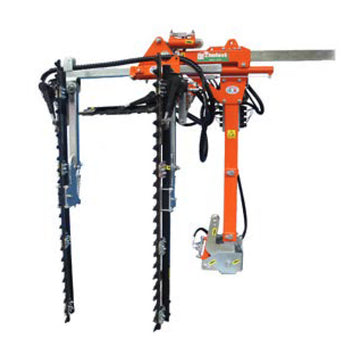 Rinieri CRL Tower-1 looftrimmer op torenframe voor toppen en trimmen van het loof