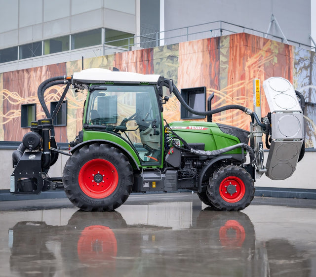Rinieri Ghibli ML MS 5 20 ontbladeraar met vijf koppen, fabrieksfoto