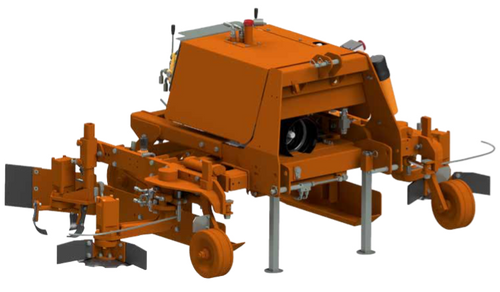 Rinieri Turbo PRT Twin dubbele boomgaard-rotorschoffel