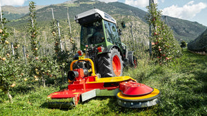 Ilmer IMG vlakke mulchmaaier onder laaghangend fruit