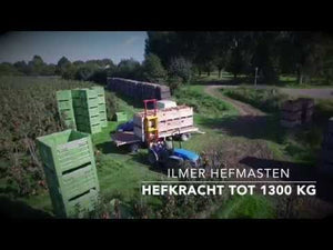 Video: Ilmer K2-D 255 hefmast op BCS kniktrekker in Nederland