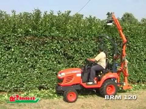 Video: Rinieri BRM 120 heggenschaar op smalspoortractor