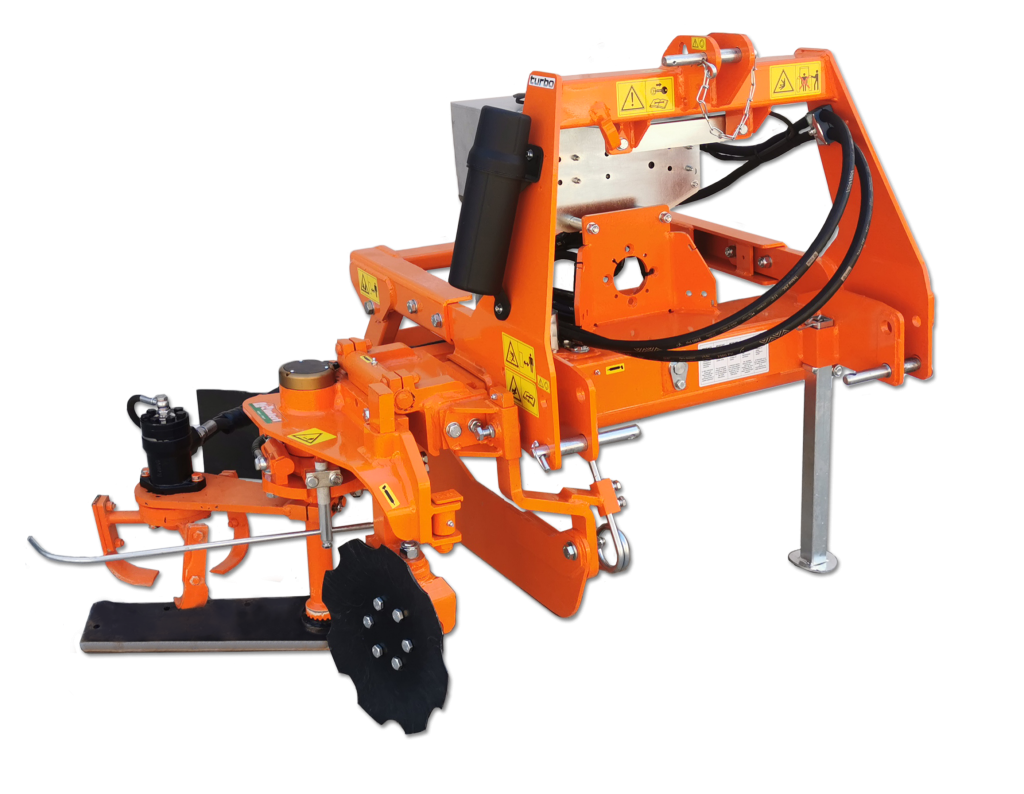 Rinieri Single Turbo onderrijwerktuigdrager met schoffelblad